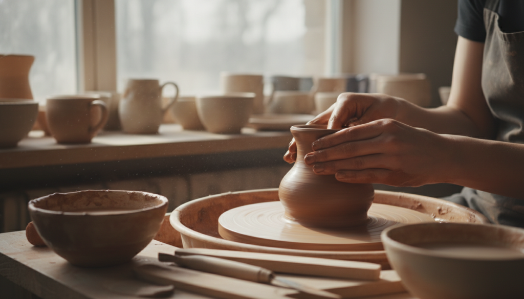 apprenez les bases du tournage sur potier et découvrez des astuces simples pour débuter facilement et créer vos propres céramiques.