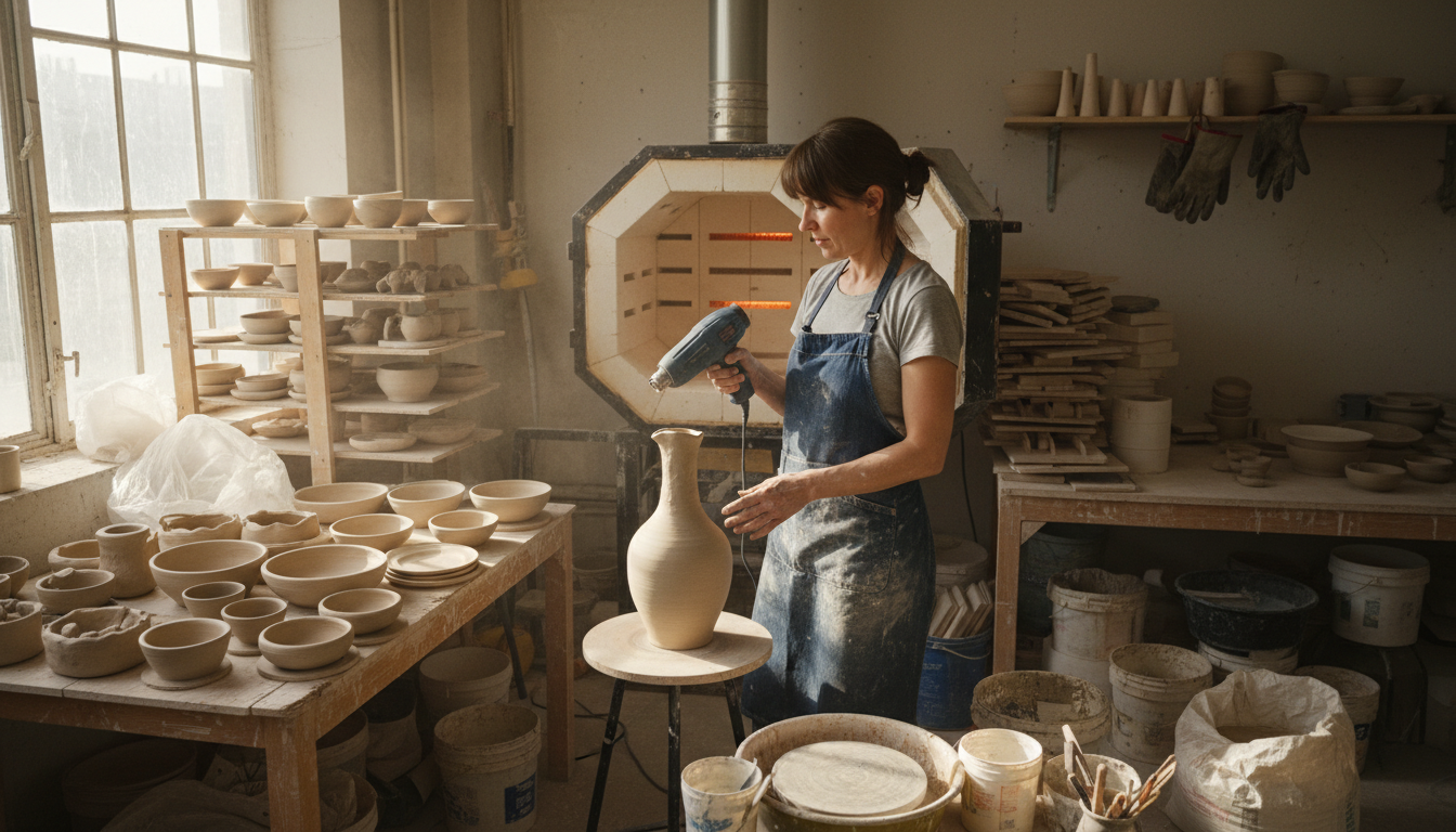 apprenez les bases pour commencer facilement votre premier tour de potier et laissez libre cours à votre créativité en céramique.