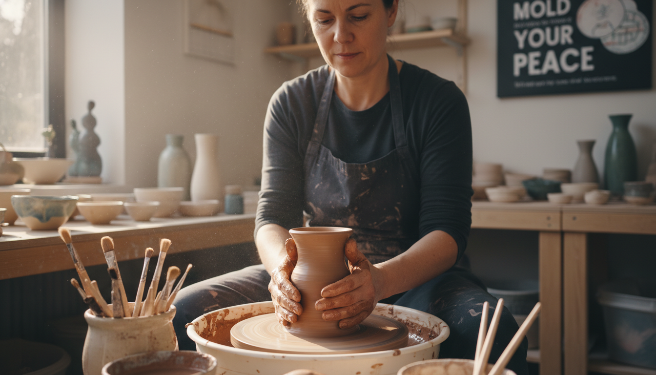 explorez le tour de potier pour adulte : apprenez les techniques essentielles et découvrez les bienfaits de la poterie pour la détente et la créativité.