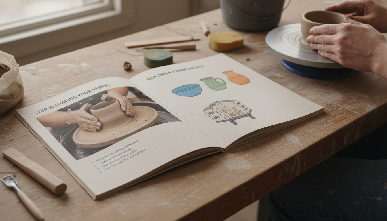 découvrez les étapes simples pour débuter en poterie avec un tour de potier manuel. apprenez à façonner vos premières pièces et développez vos compétences artisanales.