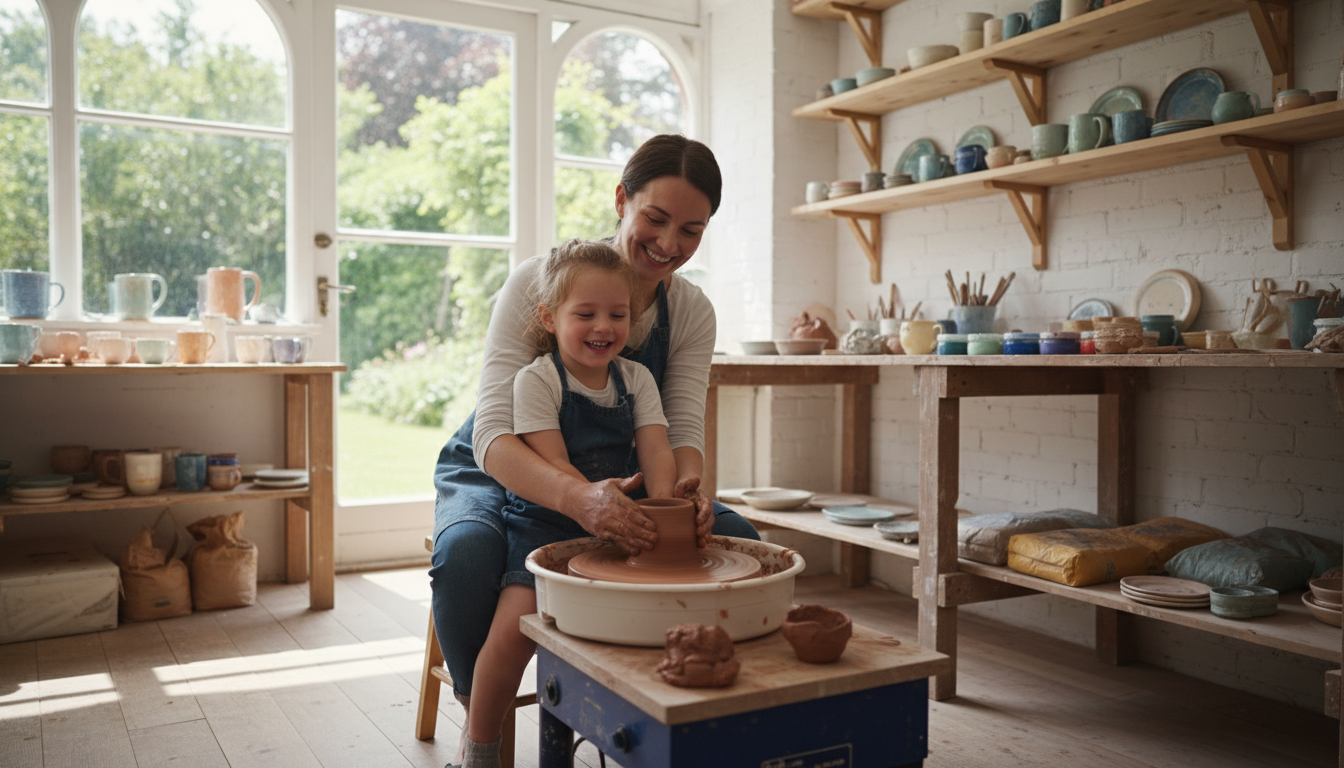 découvrez le tour de potier pour enfant, une activité ludique et créative qui stimule l'imagination et développe la motricité. parfait pour petits artistes en herbe !