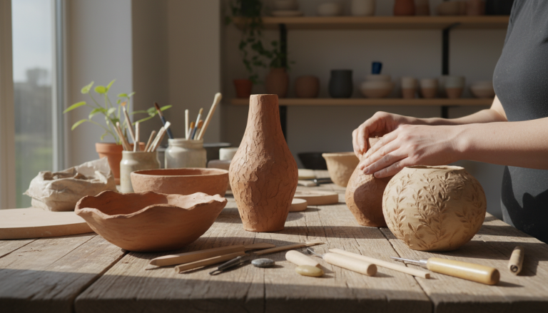 découvrez des idées de poterie sans tour pour créer facilement des pièces originales et uniques, parfaites pour les débutants et les passionnés d'artisanat.
