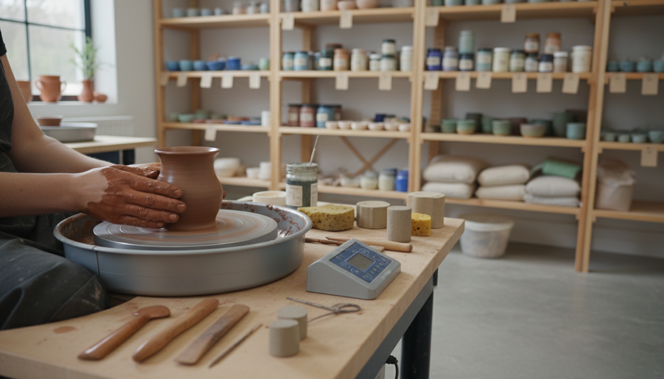 découvrez comment choisir le tour de potier professionnel adapté à vos besoins et améliorez votre art avec le bon matériel.