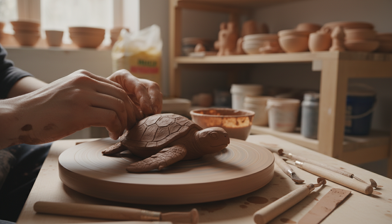 découvrez comment créer facilement une tortue en poterie grâce à notre guide étape par étape, idéal pour les débutants et les passionnés de céramique.