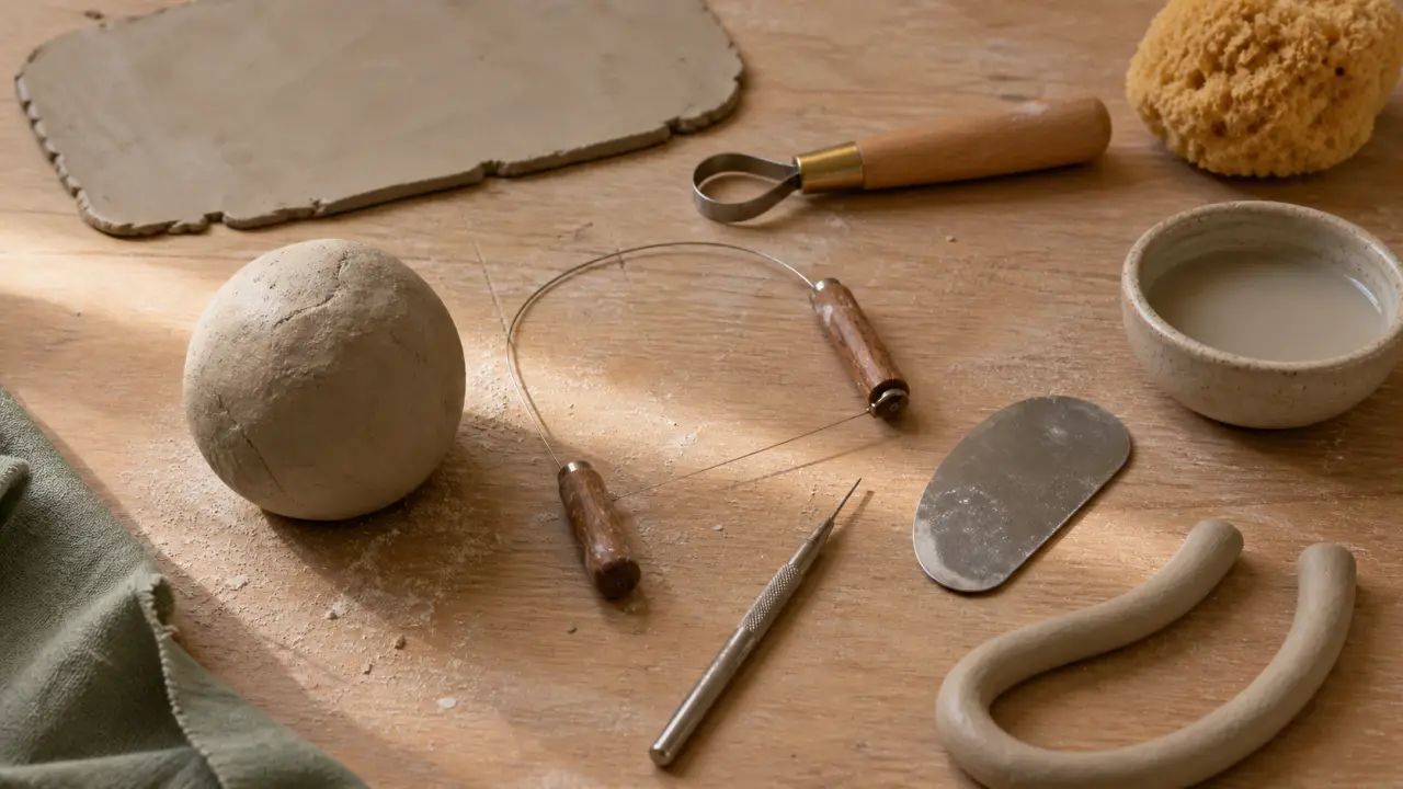 Comment faire de la poterie sans tour : argile, outil et cuisson