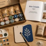 Loisirs créatifs kit tout-en-un, boîte de début sans matériel superflu