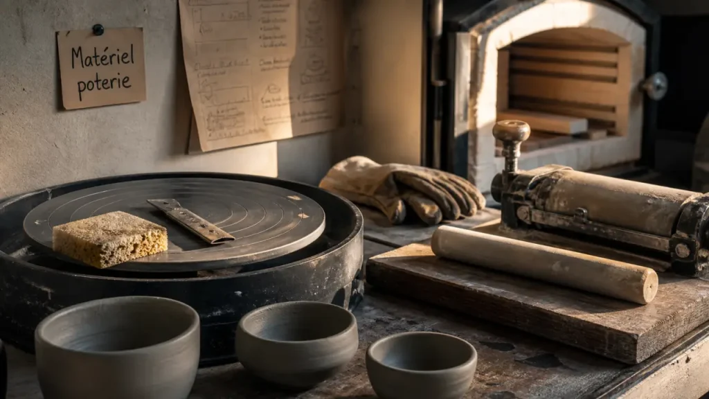 Matériel poterie : tour, four et tournette pour choisir sans suréquiper l’atelier