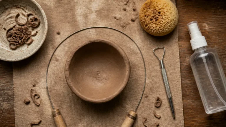 Modelage argile : terre fraîche, outils et cuisson