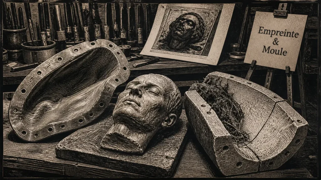 Technique moulage : creux perdu, bon creux et silicone